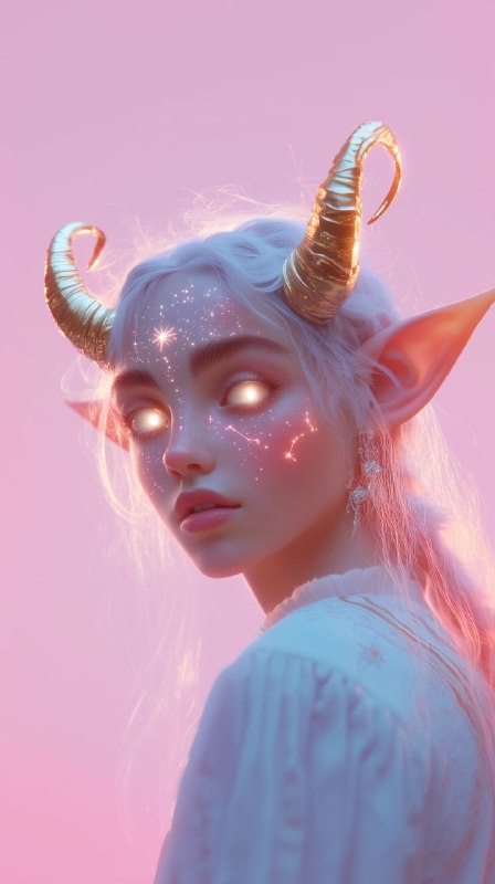 Golden-Horned Radiant Starlight Elf