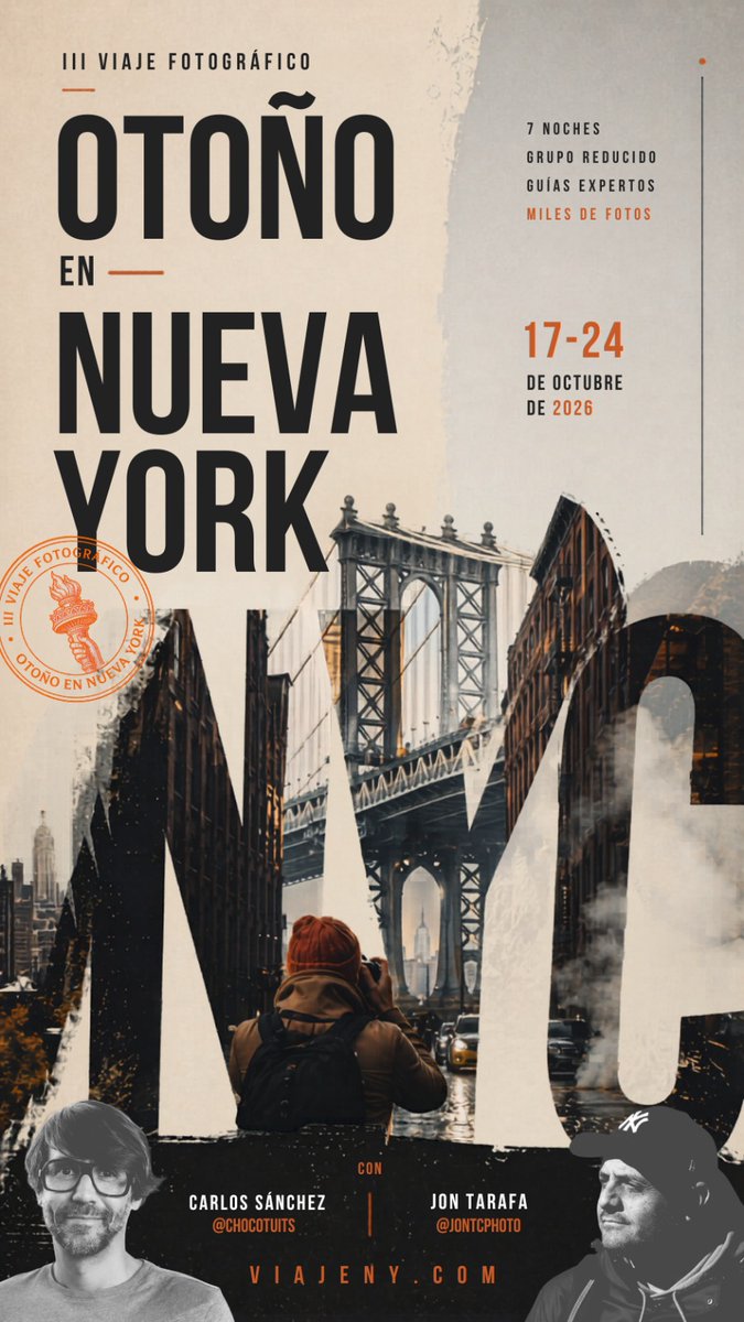 NYC Autumn Photo Workshop