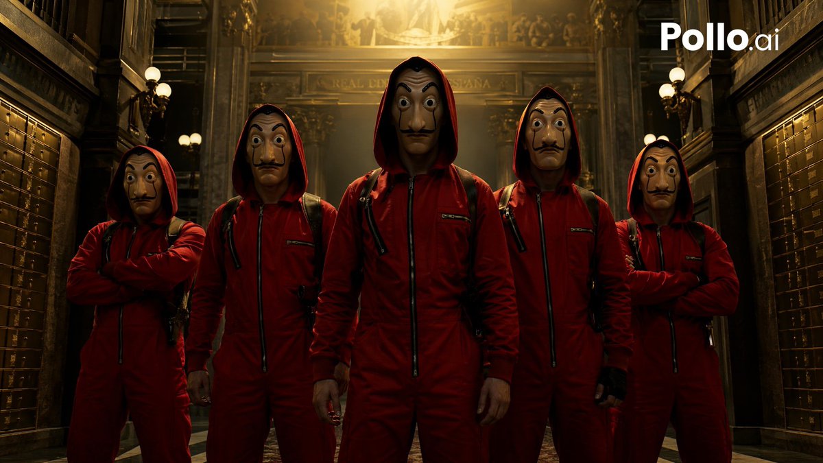 Crimson Heist Team Bank Portrait