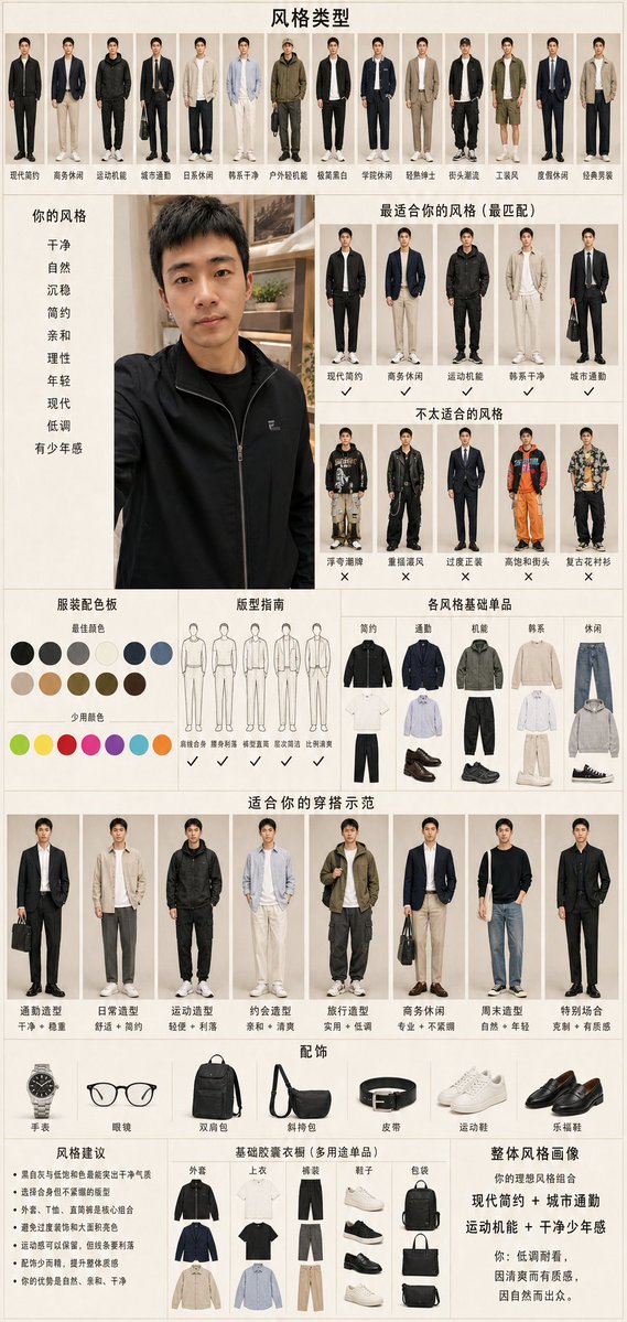 Menswear Style Diagnosis Report