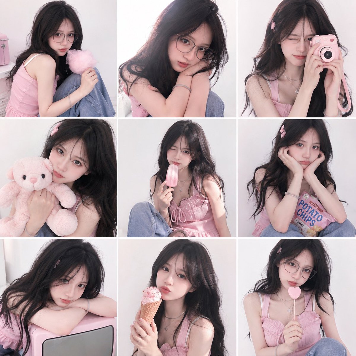 Korean Soft-Girl Cute Photos