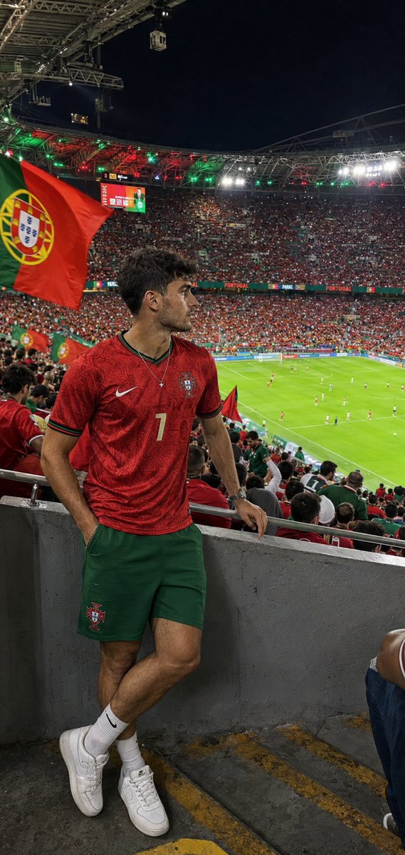 Candid Portugal Fan at World Cup