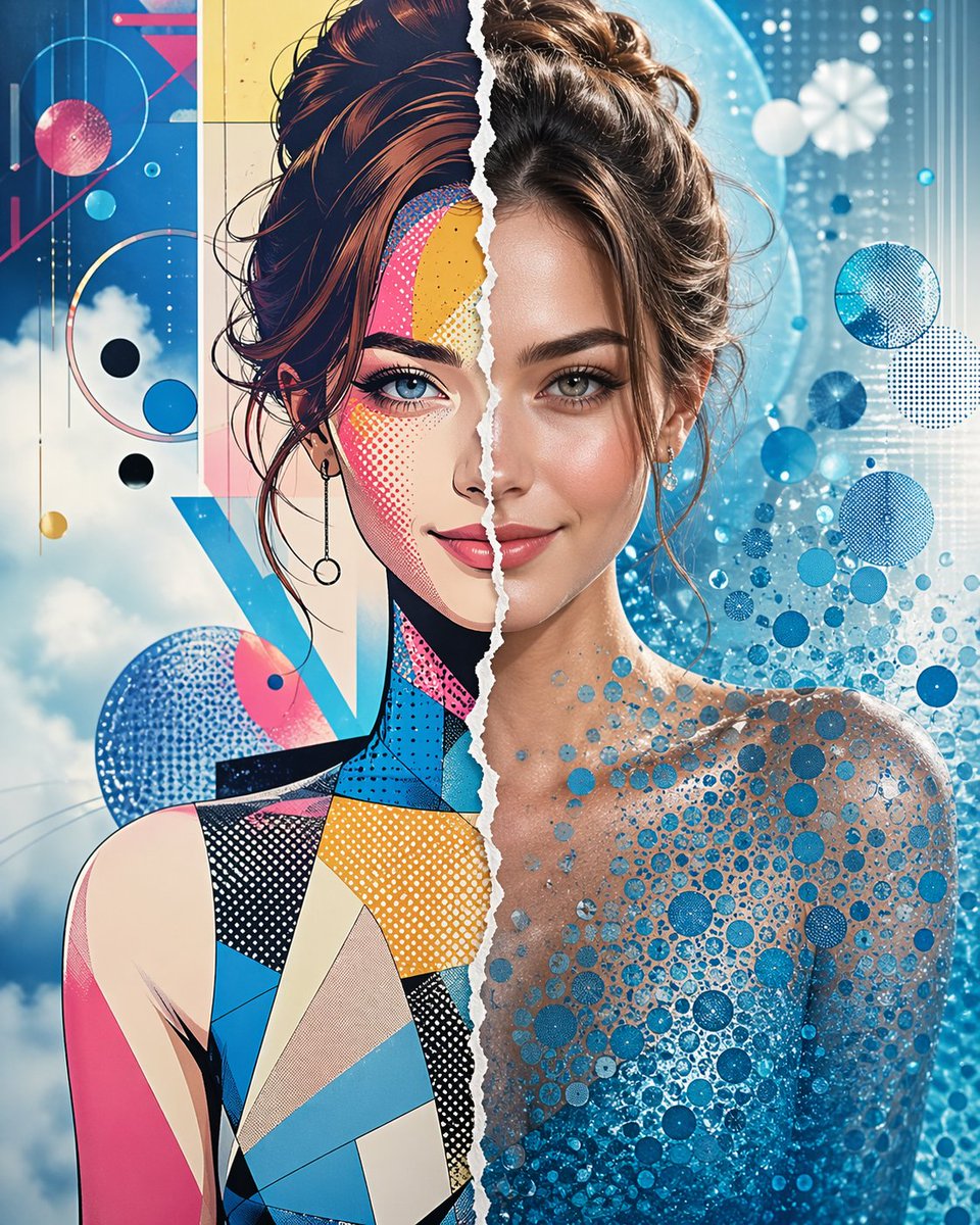 Torn Duality Portrait