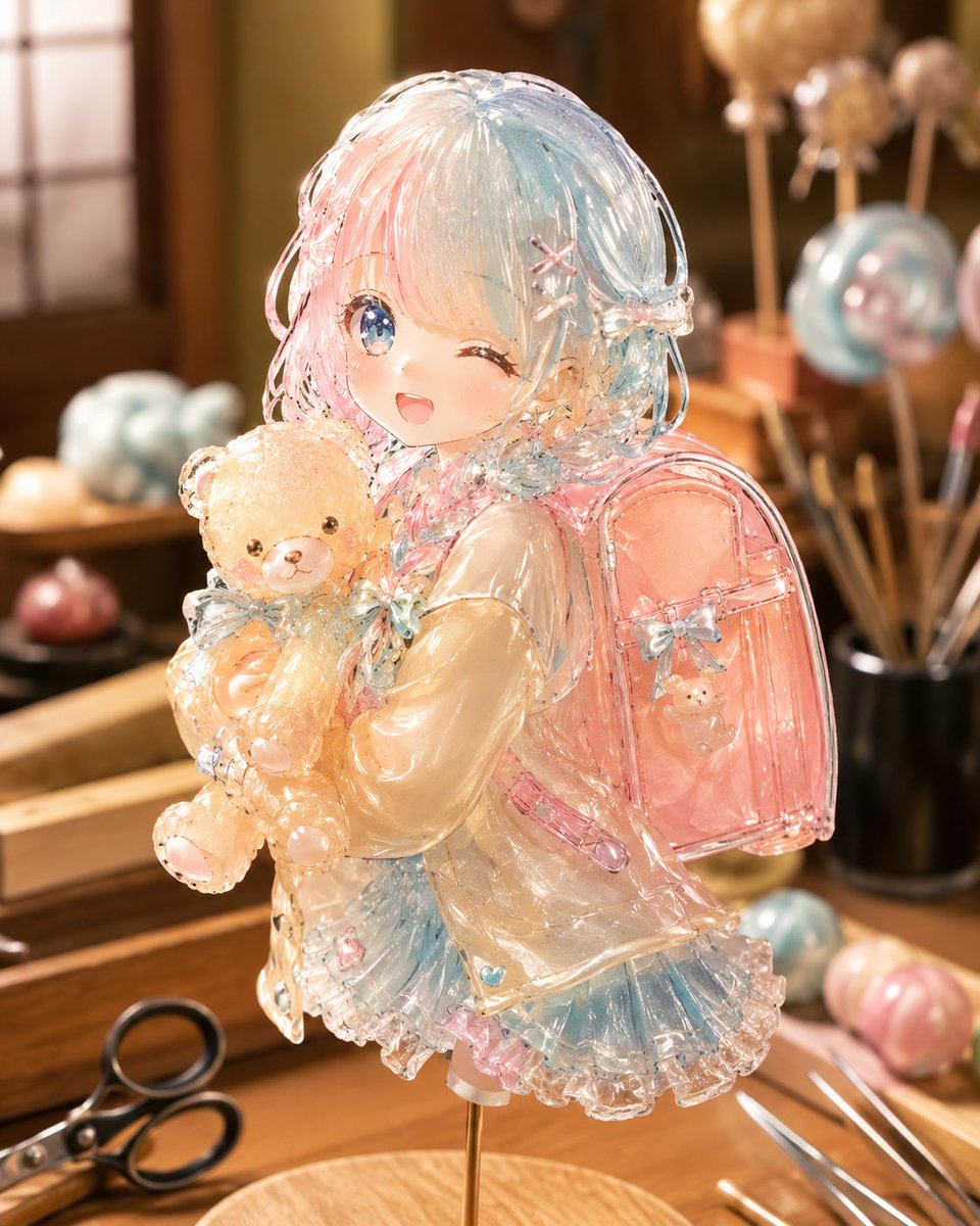 Anime Candy Sculpture Art