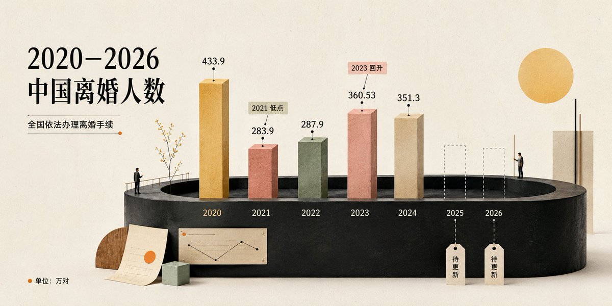 China Divorce Data 2020-2026