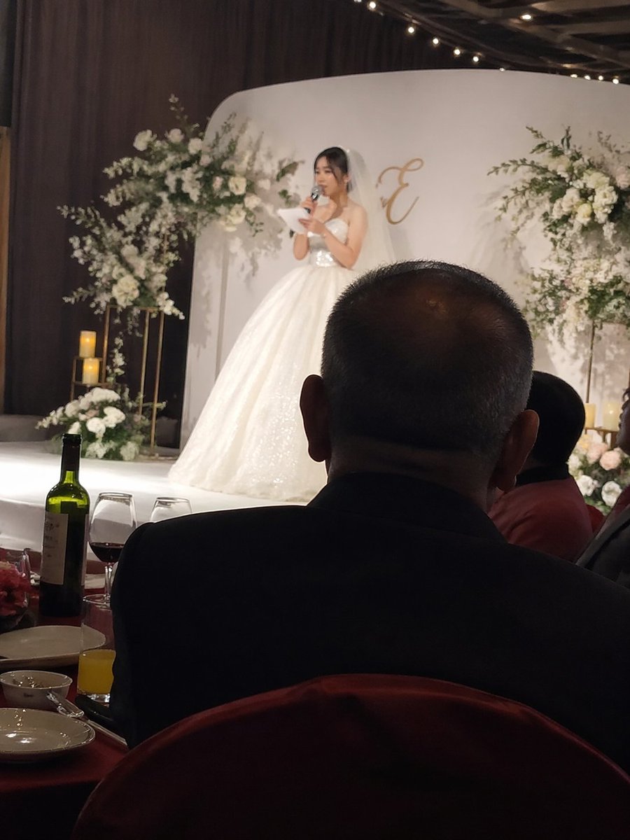 iPhone Candid Wedding Shot