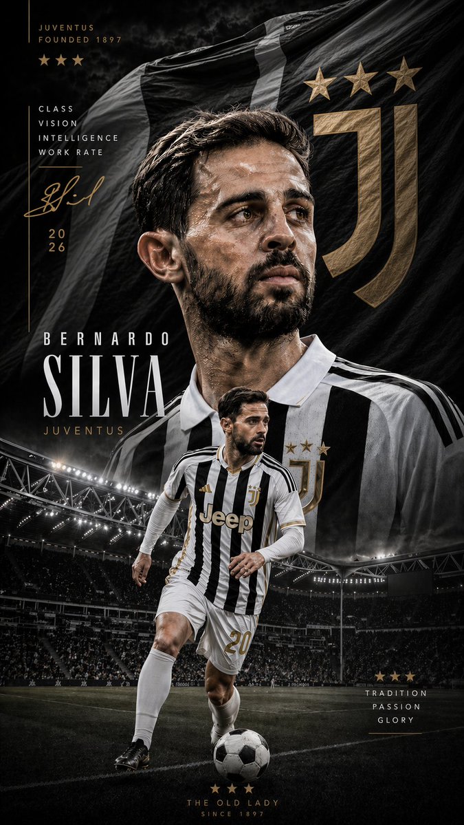 Luxury Juventus Football Poster
