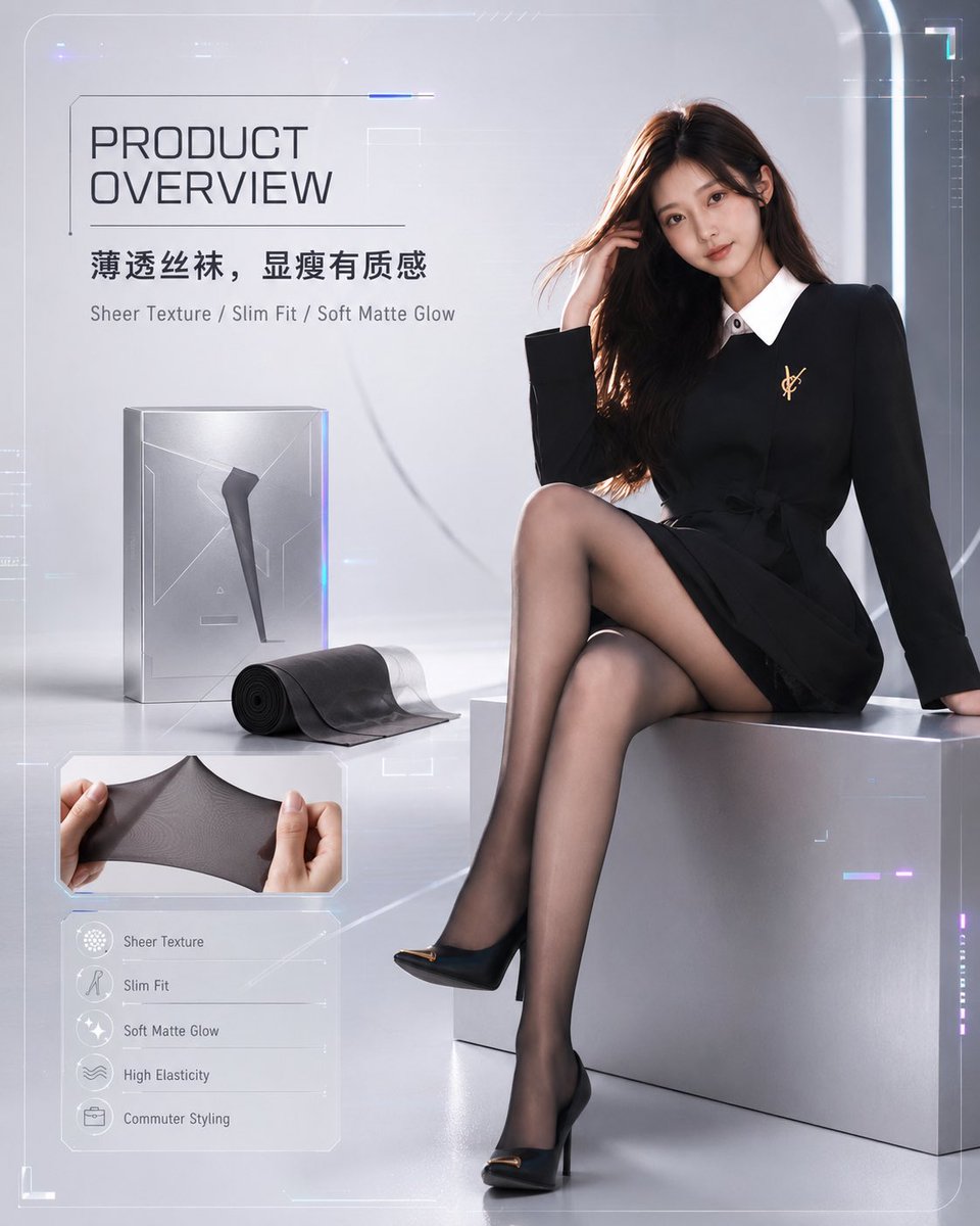 Futuristic Stockings Product Launch