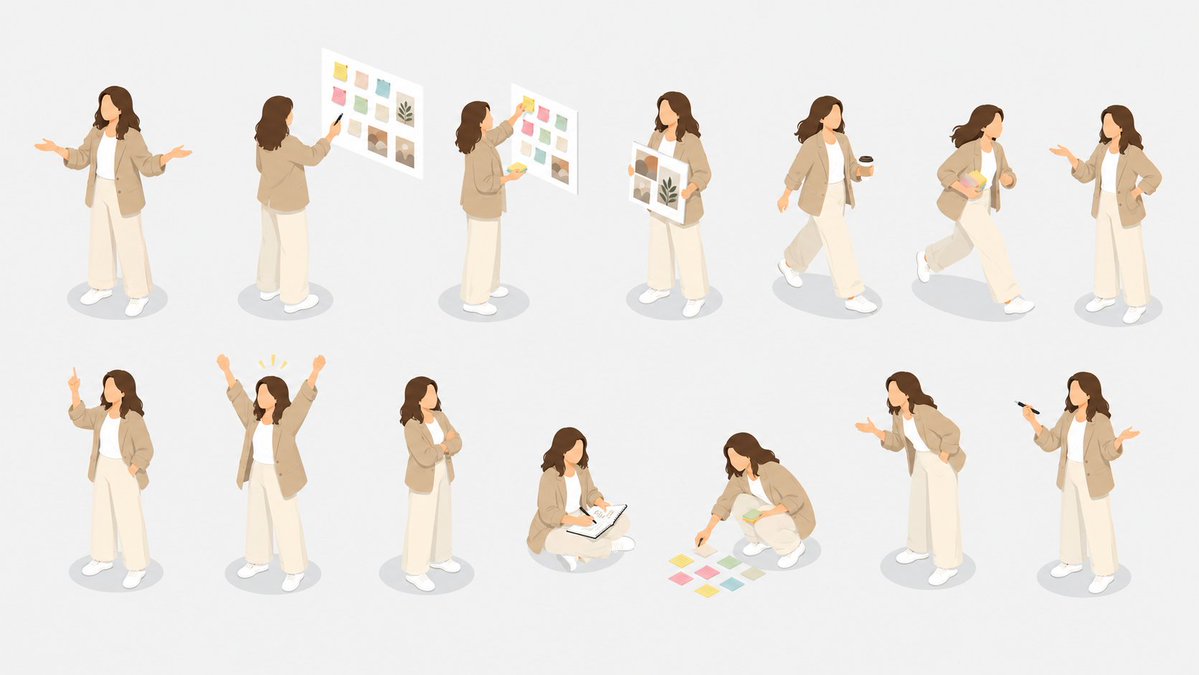 Business Presenter Poses