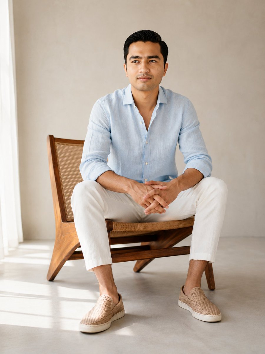 Men Fashion Editorial Portrait