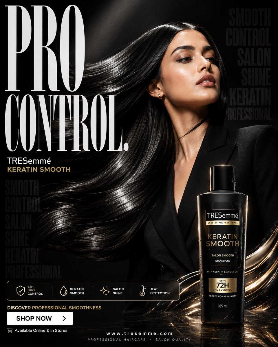 Pro Control Shampoo Campaign