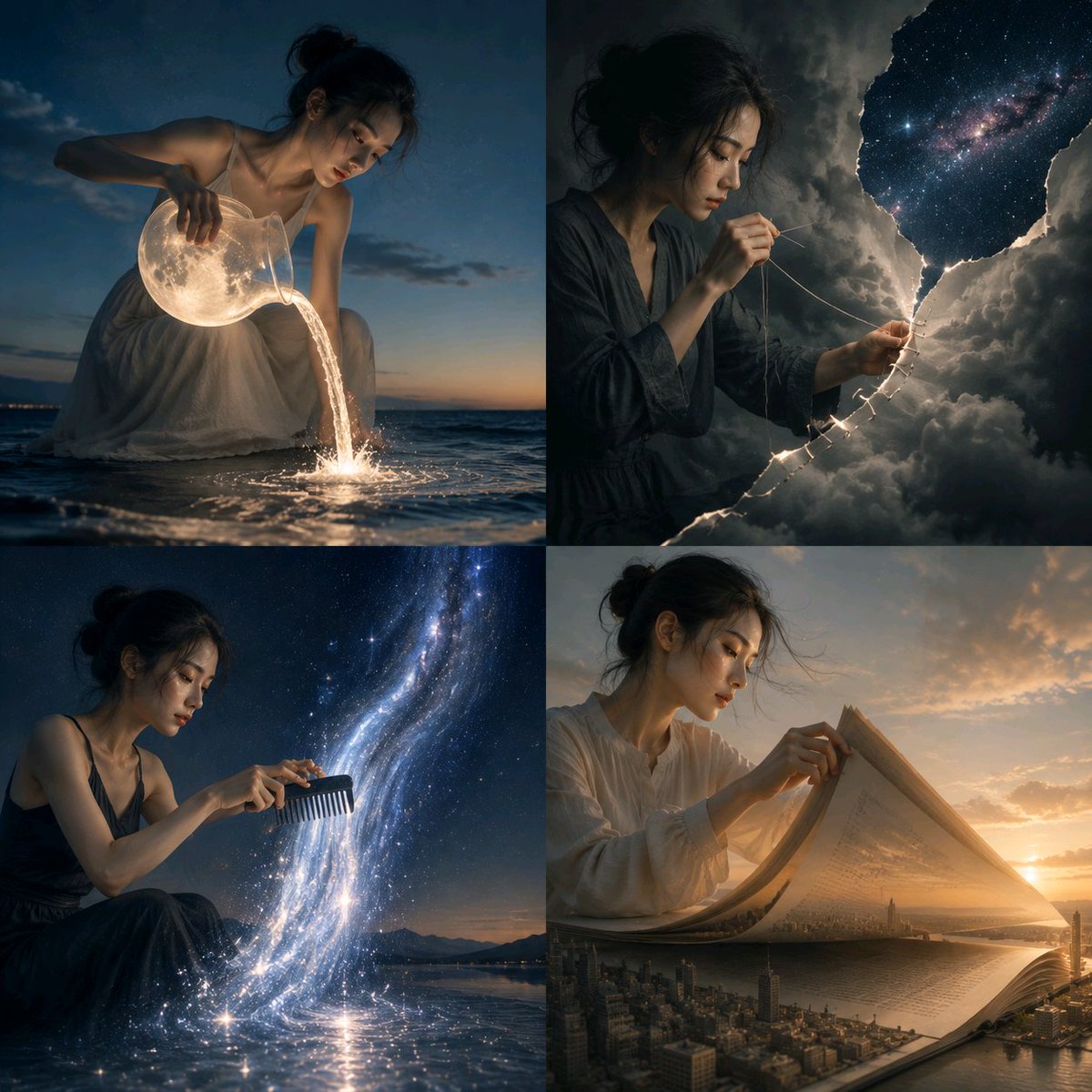 Girl Reshaping Reality