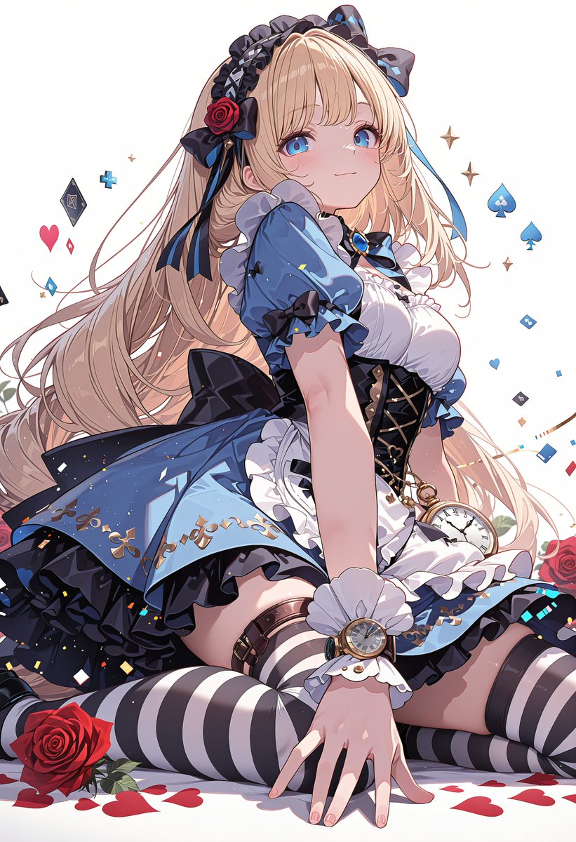 Gothic Alice Anime Illustration