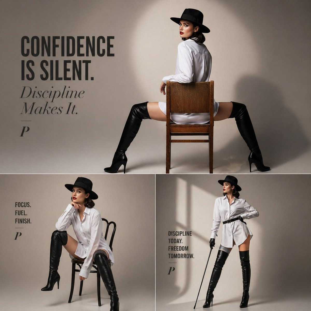 Luxury Fashion Editorial Confidence