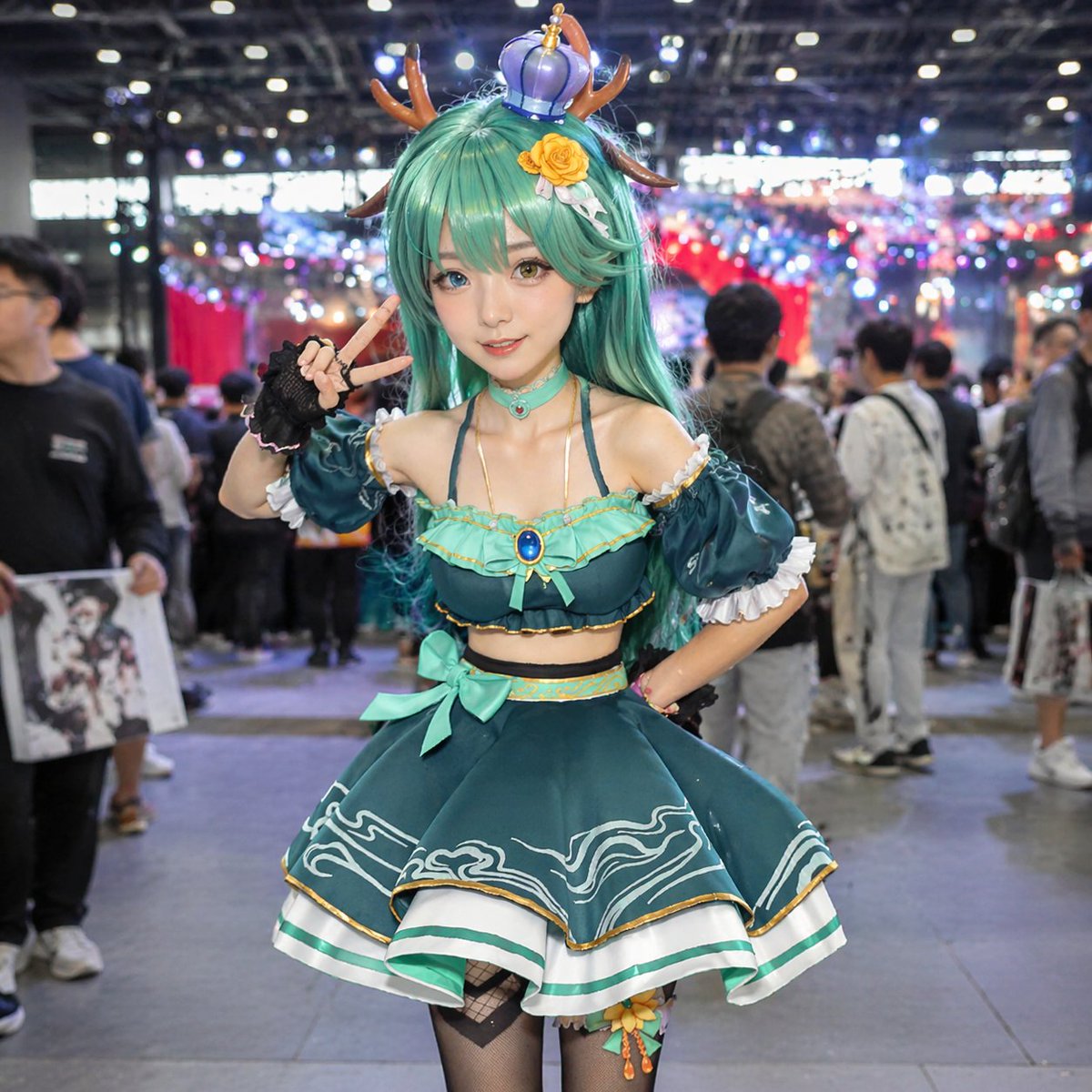 Anime Convention Cosplay Idol