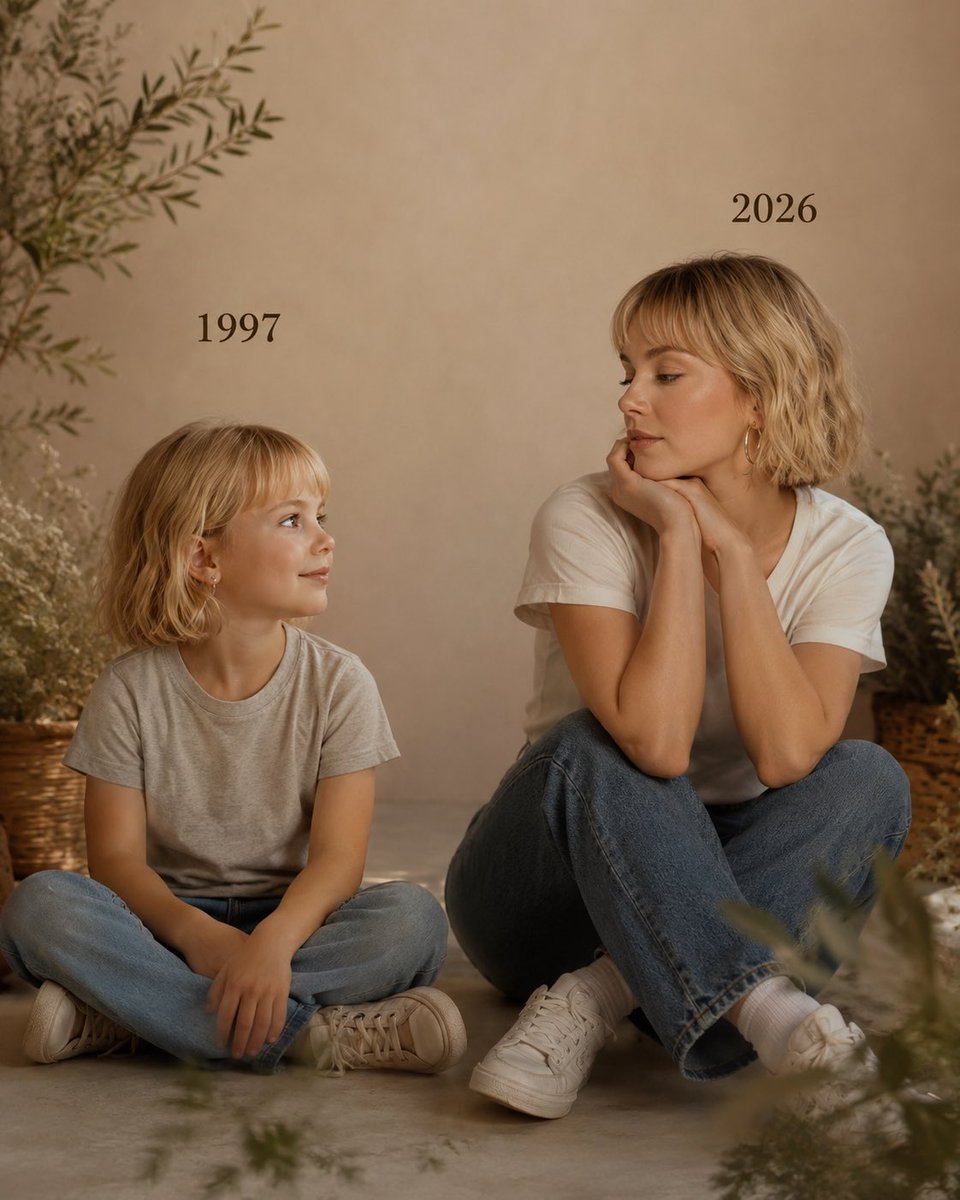 Past Meets Present Portrait