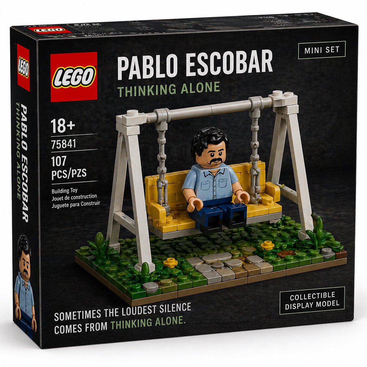 Escobar LEGO Box Parody