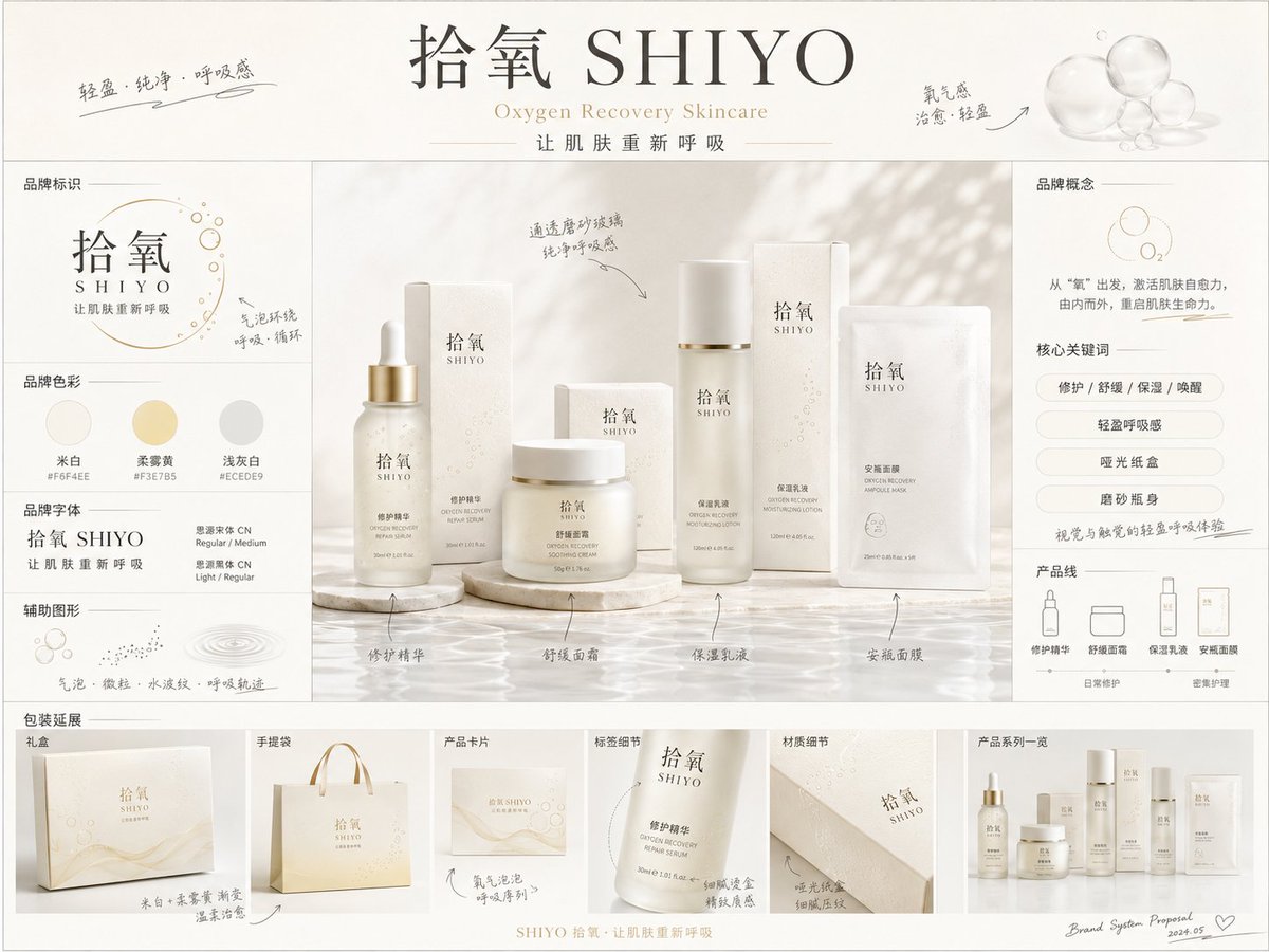 Brand Concept Proposal Board