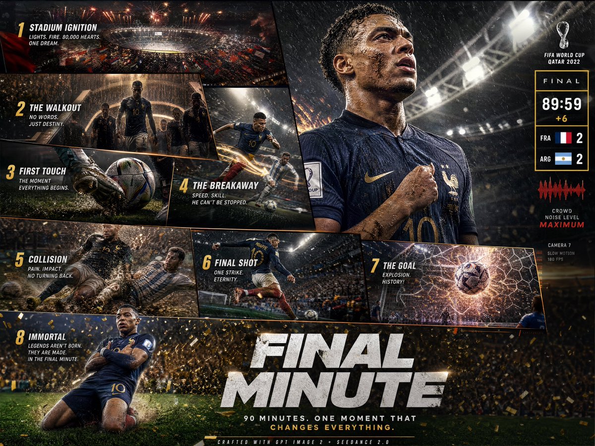 World Cup Final Minute Cinematic