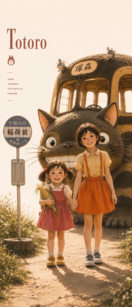 Dreamy Totoro Summer Anime Poster