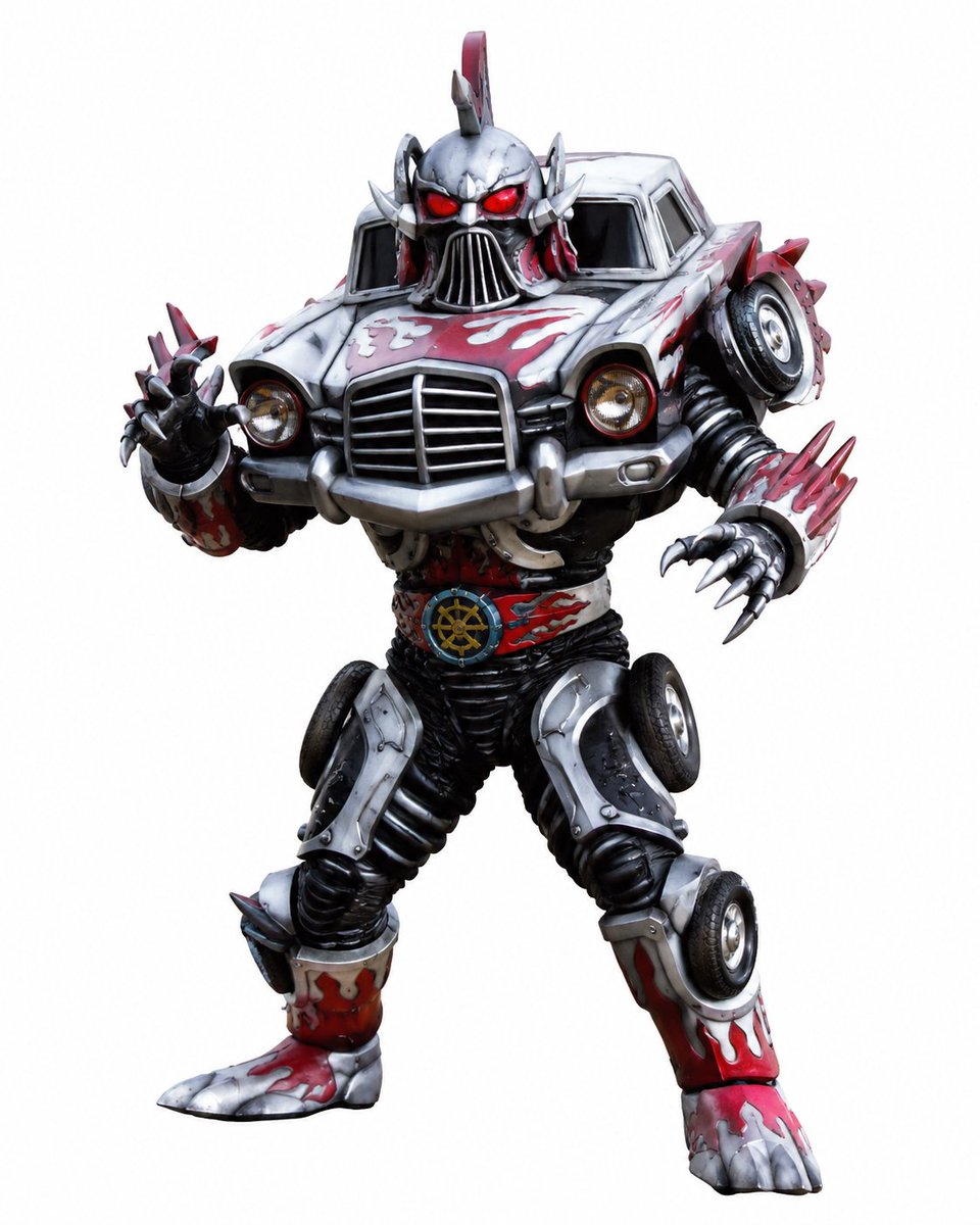 Vintage Car Kaijin Monster Suit