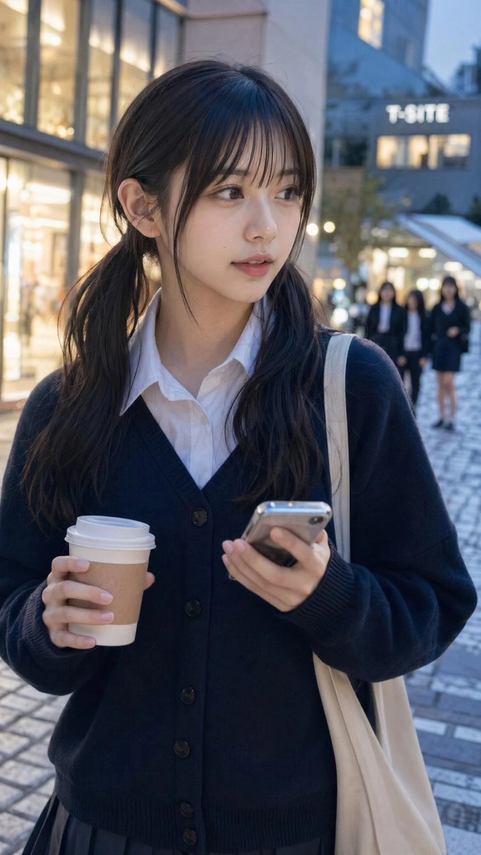Candid Blue Hour Street Snapshot