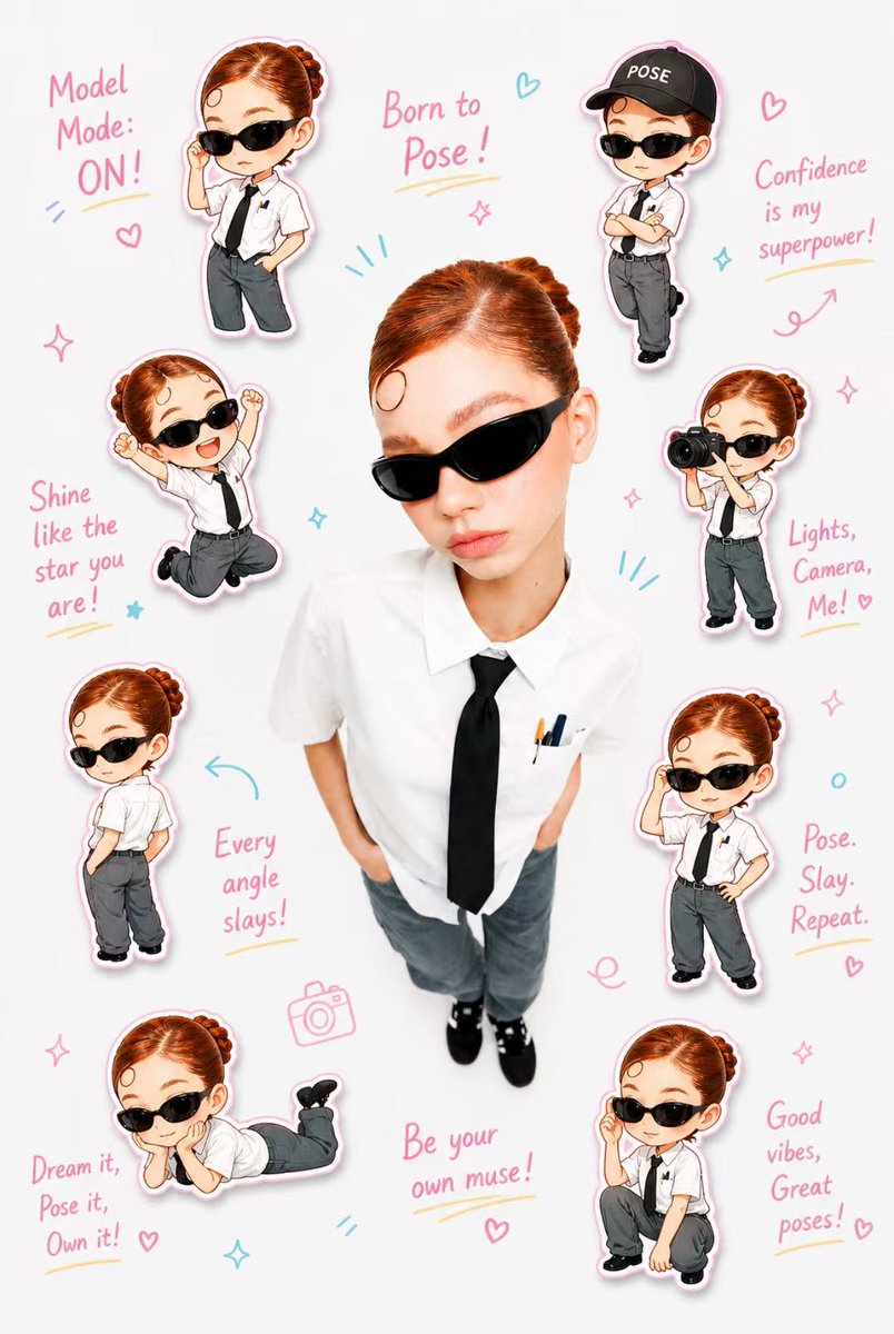 Chibi Clone Sticker Diary