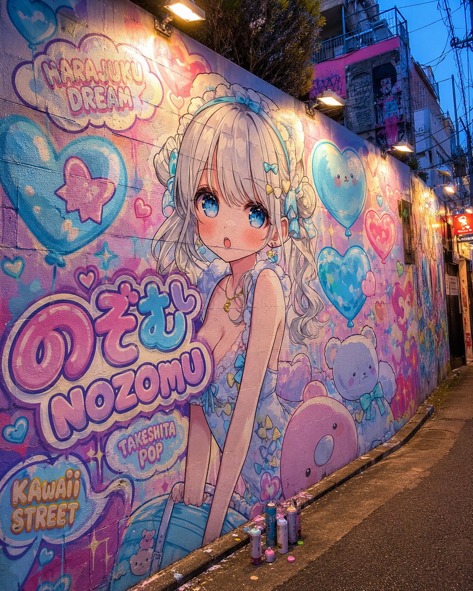 Harajuku Anime Graffiti Alley