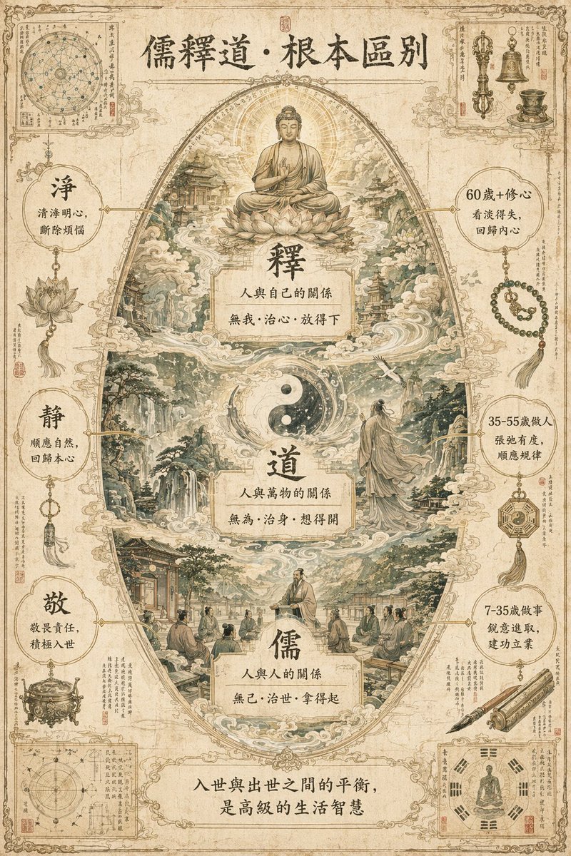 Confucianism Buddhism Taoism Differences