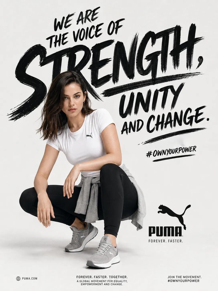 Ultra Realistic Modern Sportswear Poster