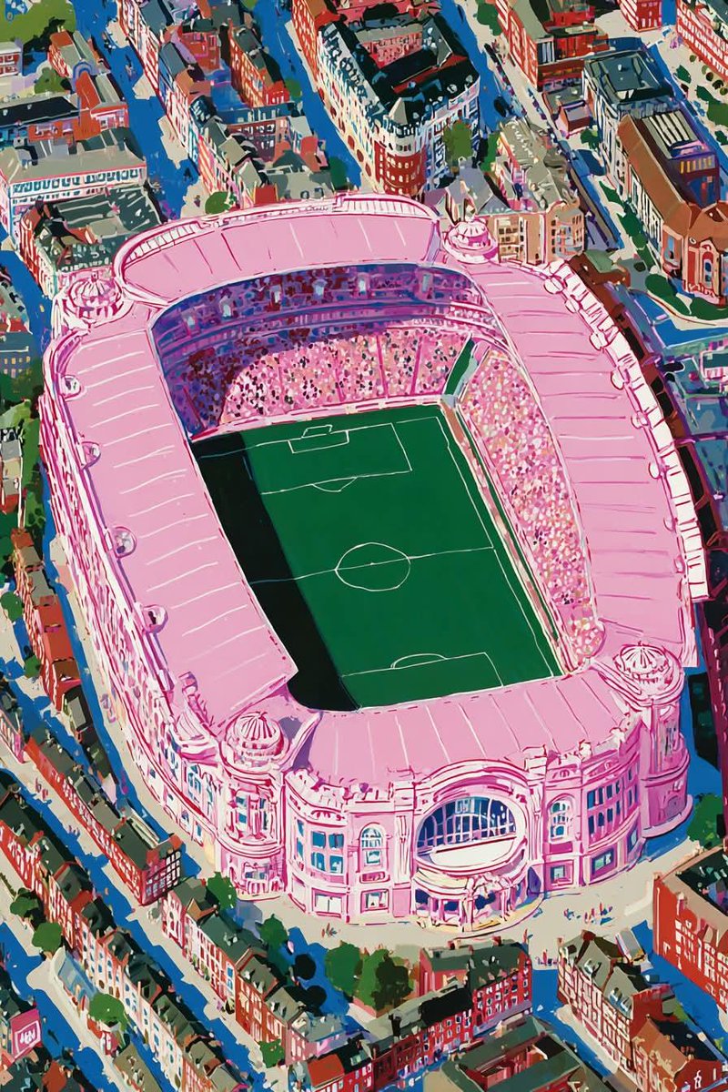 Dreamlike Surrealist Football Fantasy Illustration