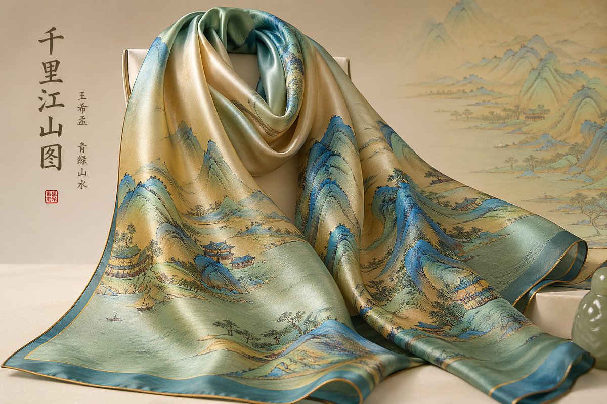 Imperial Art Silk and Porcelain