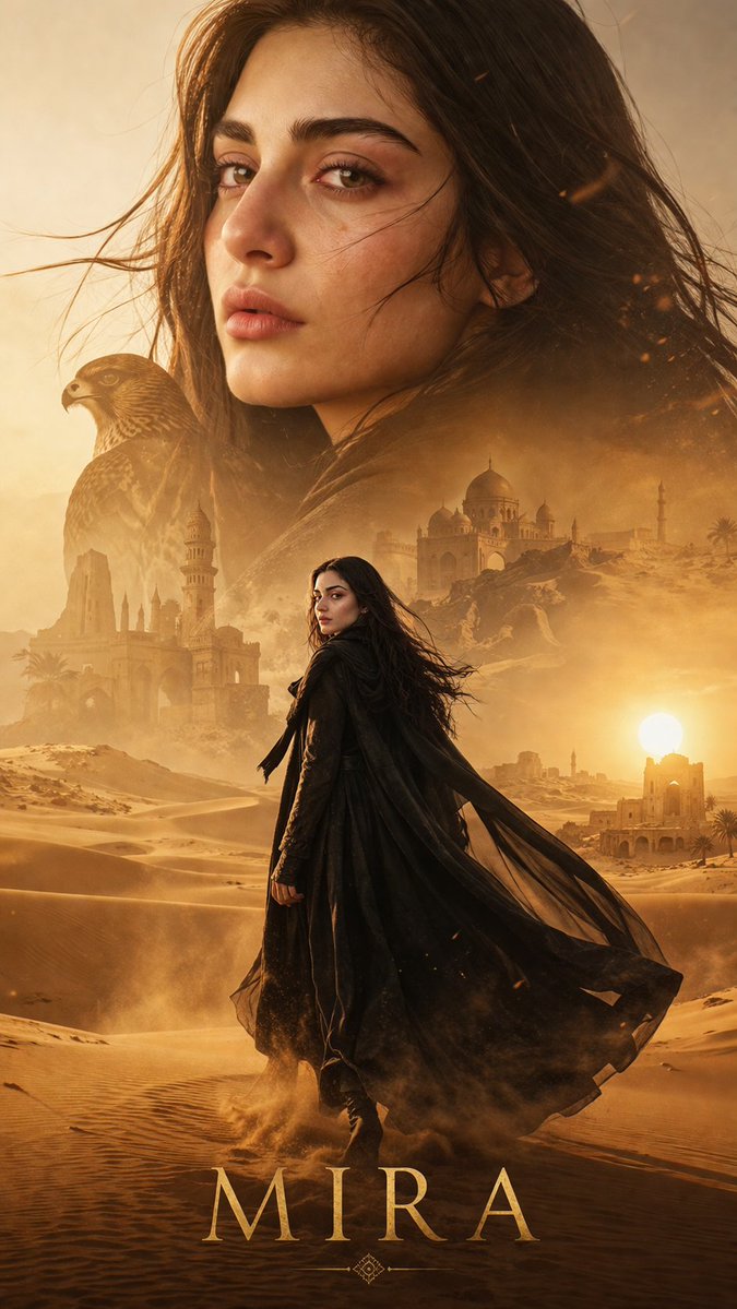 Desert Cinematic Character Poster