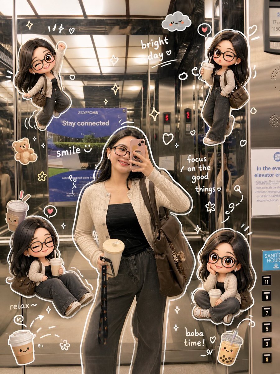 Cute Doodle Aesthetic Photo Edit