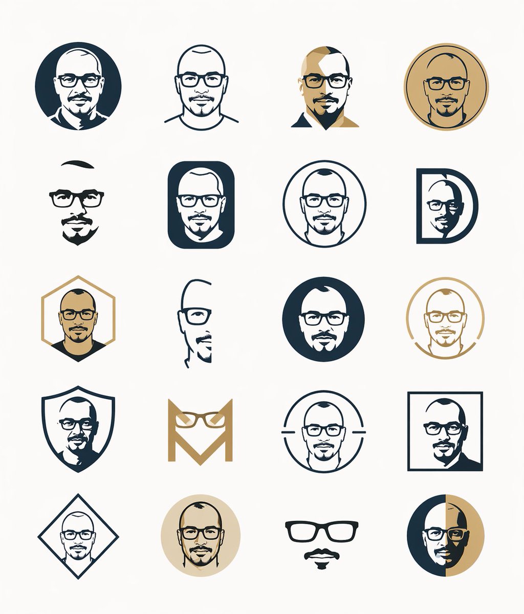 Corporate Male Avatar Icon Set