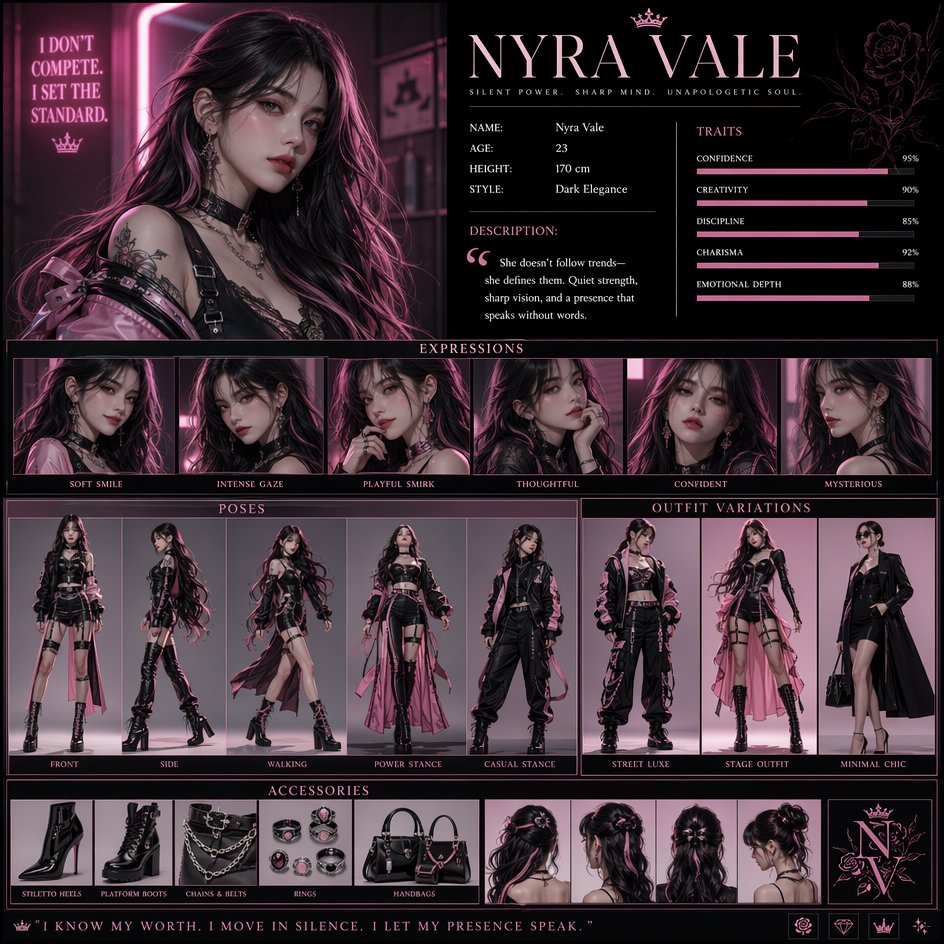 Luxury Pink Concept Poster