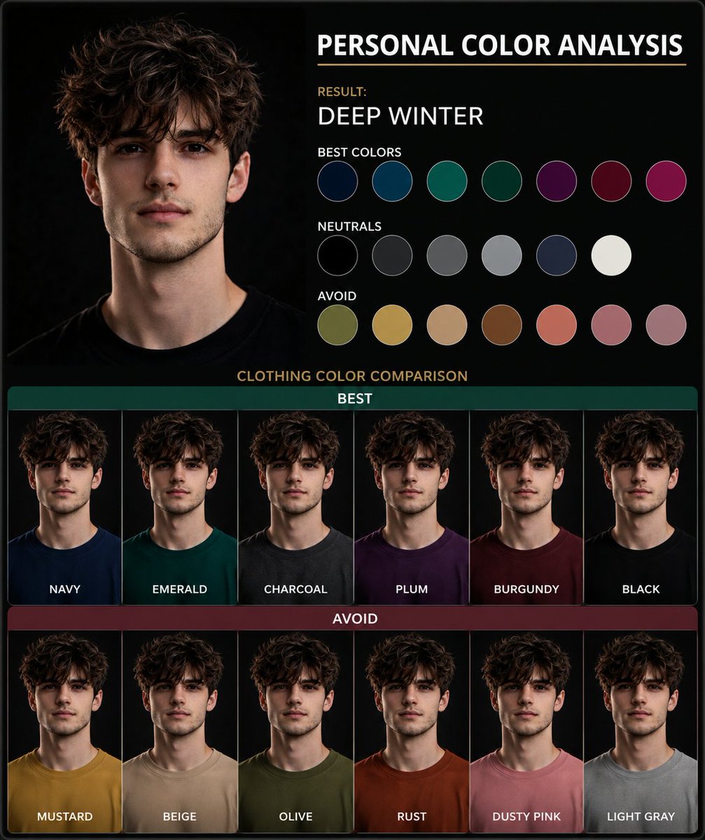 Personal Color Analysis Graphic