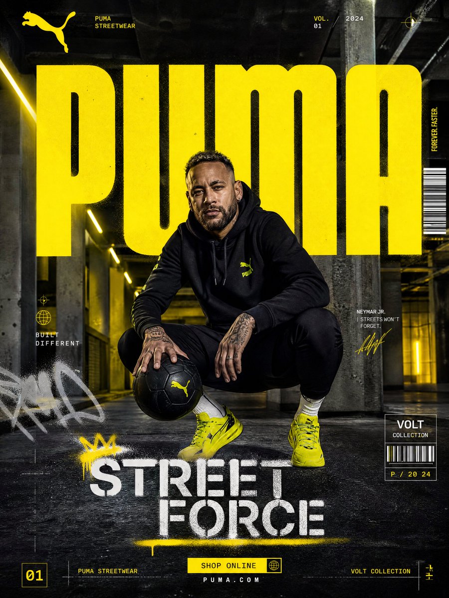 Puma Street Force Neon Campaign