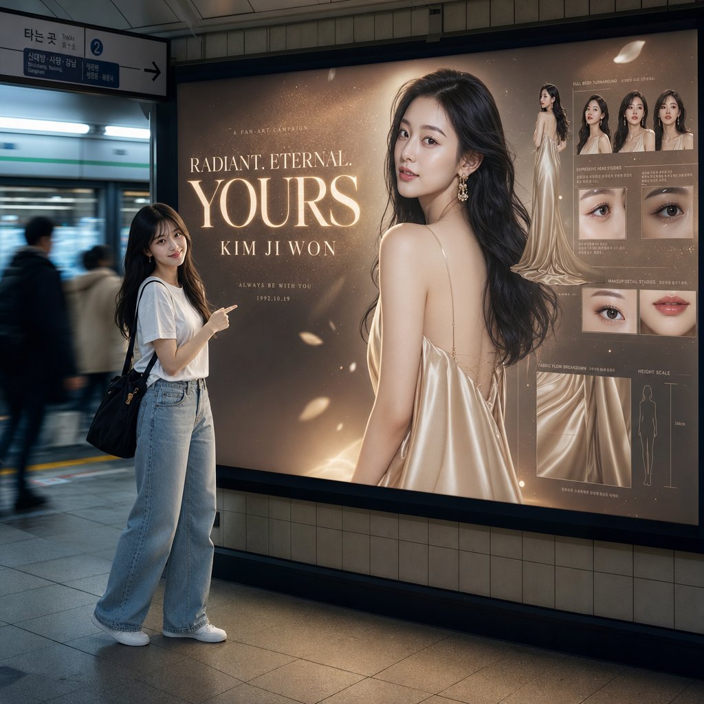 Seoul Subway Dual Identity Portrait