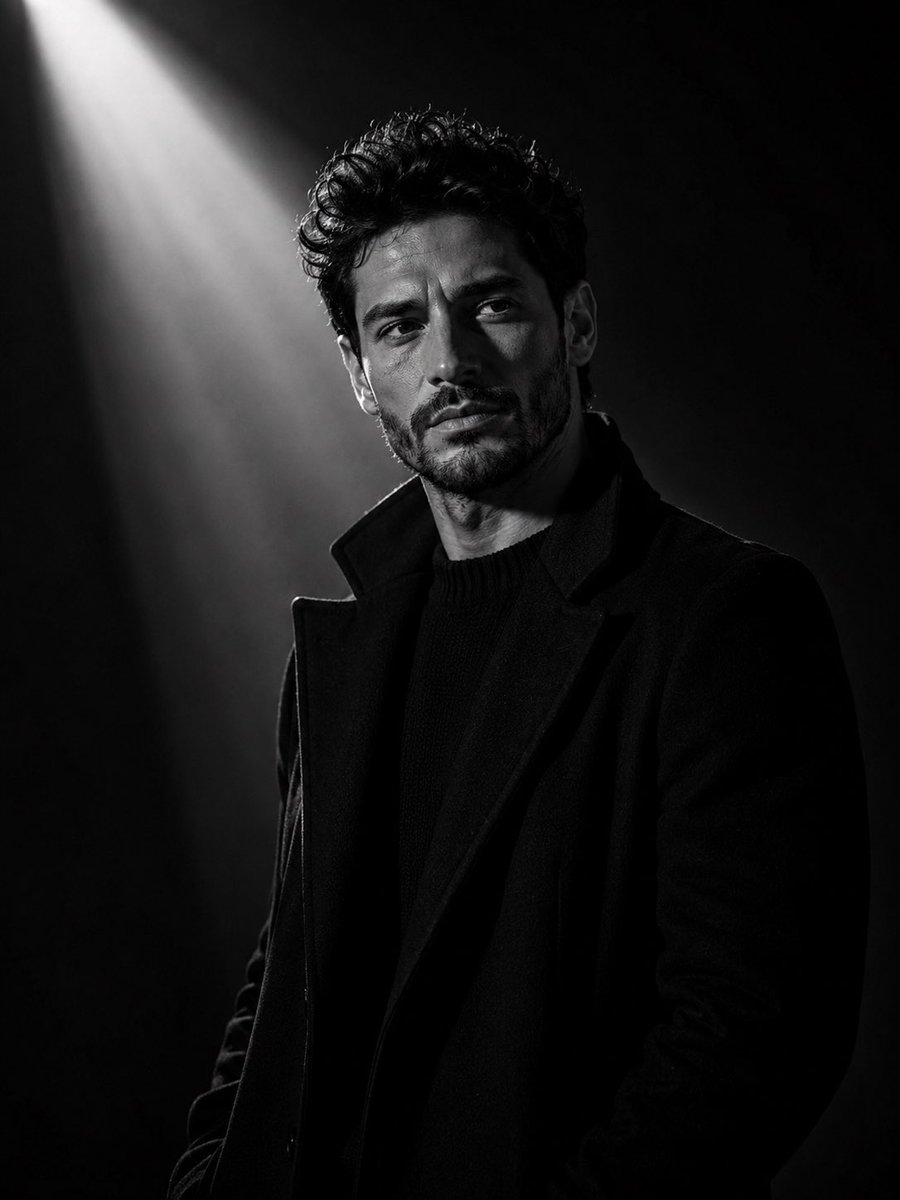 Cinematic Noir Portrait
