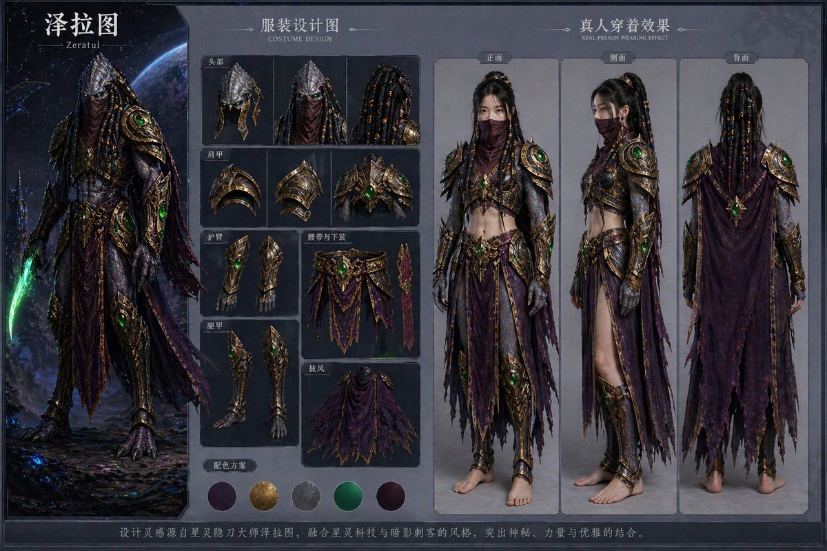Character Costume Design Breakdown