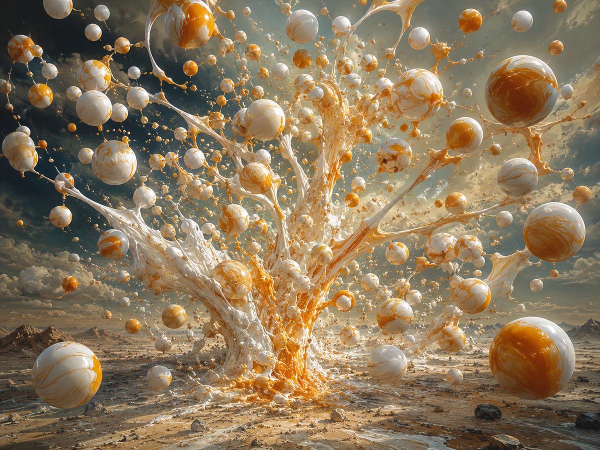 Desert Paint Fountain Explosion