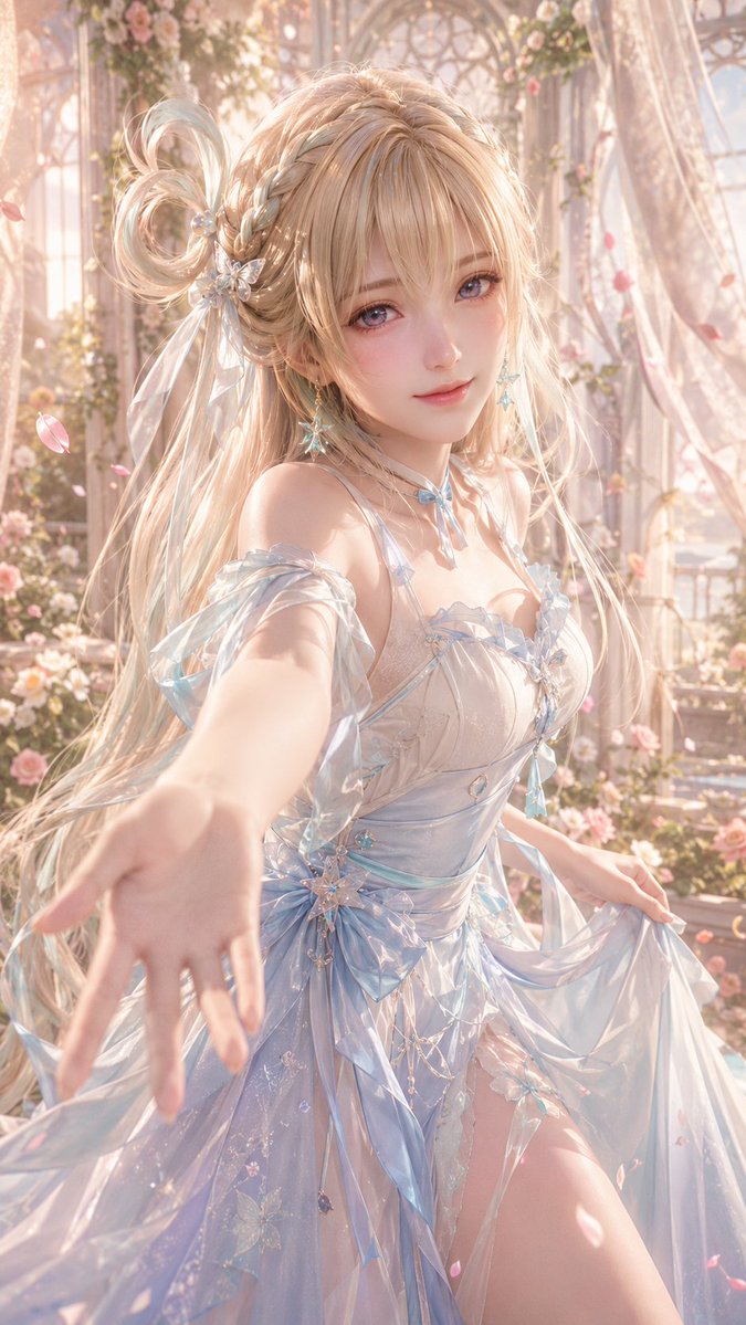 Dreamy Fantasy Girl Reaches for You