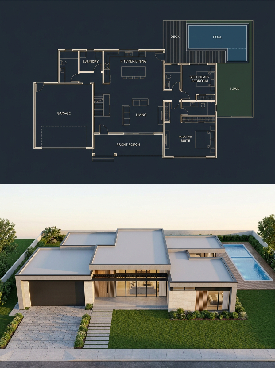 Blueprint to Reality Split