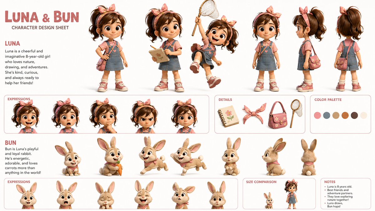 Luna and Bunny Design