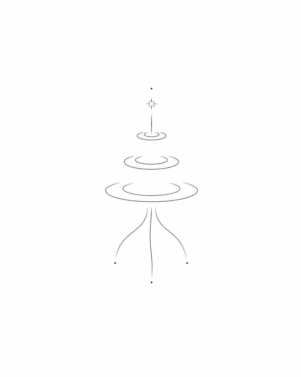 Invisible Wings Minimalist Ink