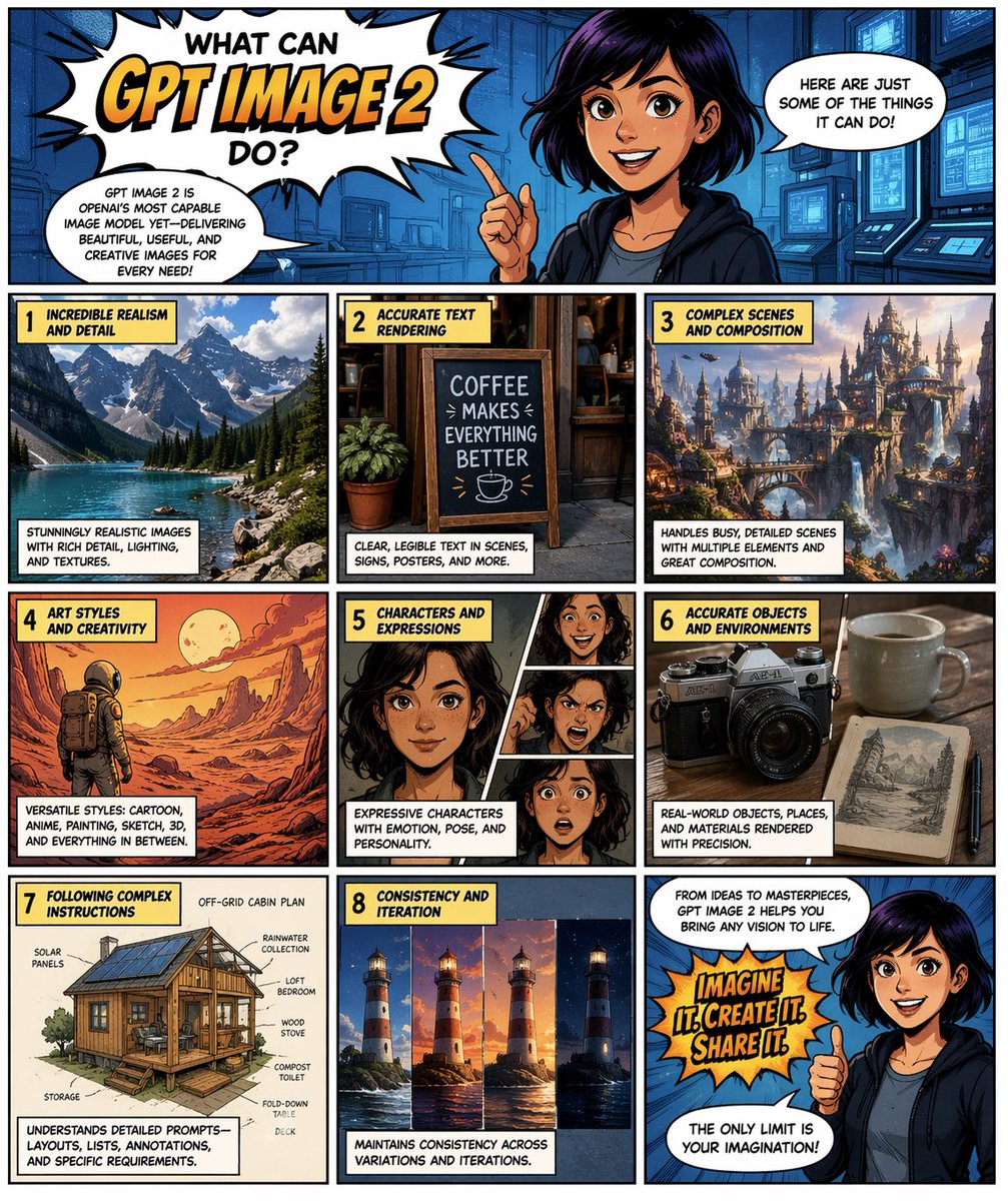 GPT Image 2 Comic Showcase