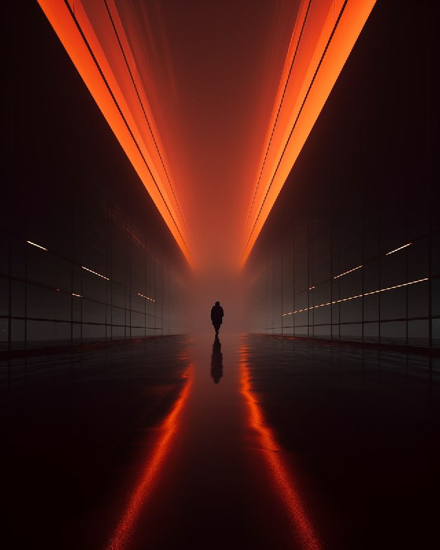 Minimalist Futuristic Transparent Storm Study