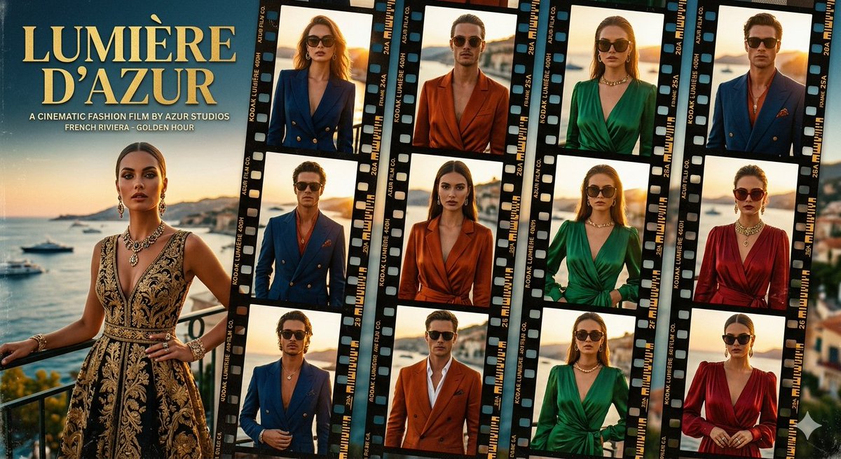 Glamorous Riviera Film Poster
