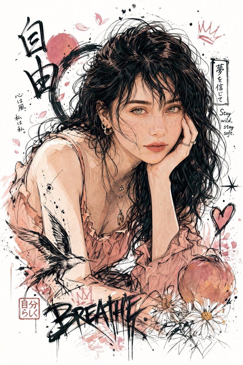 Hand-Drawn Character Illustration Art